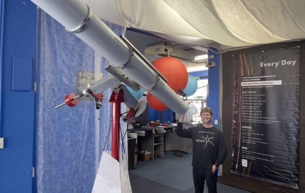 Sam and Telescope
